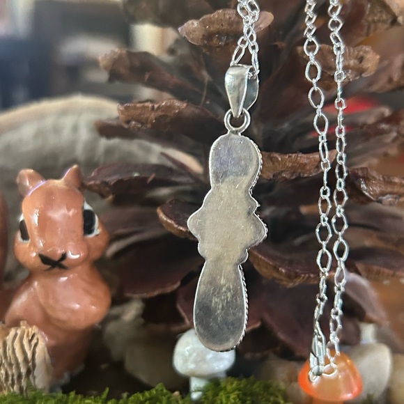 925 Sterling oh my it’s beautiful turquoise necklace - Picture 7 of 7